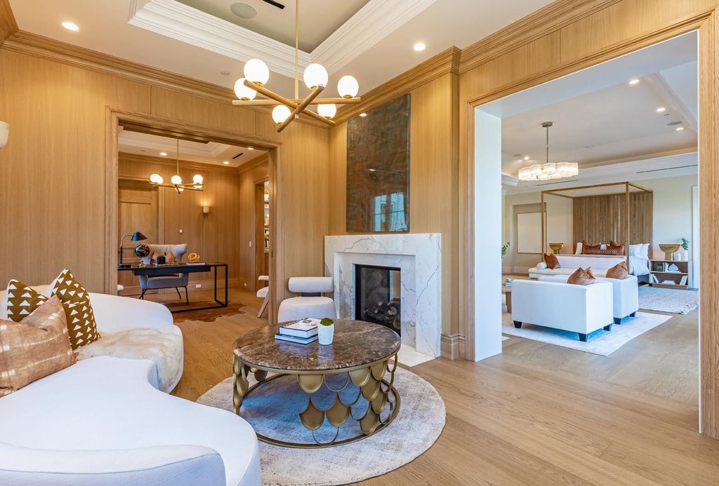 The Estate in Beverly Hills, a brand new architectural triumph combines classic opulence and the modern feel of today with its exquisite features and luxurious quality finishes is now available for sale. This home located at 802 Foothill Rd, Beverly Hills, California