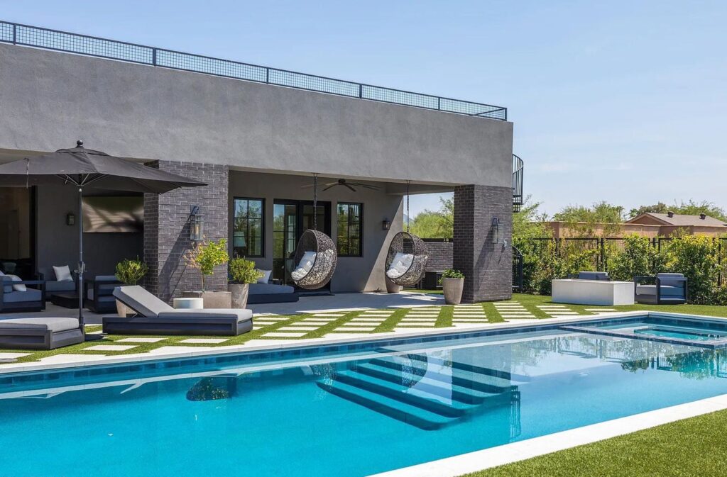 The Home in Scottsdale, a thoughtfully designed modern masterpiece offers pure luxury and the exquisite views of the Sunset through the Mountains is now available for sale. This home located at 23416 N 84th St, Scottsdale, Arizona