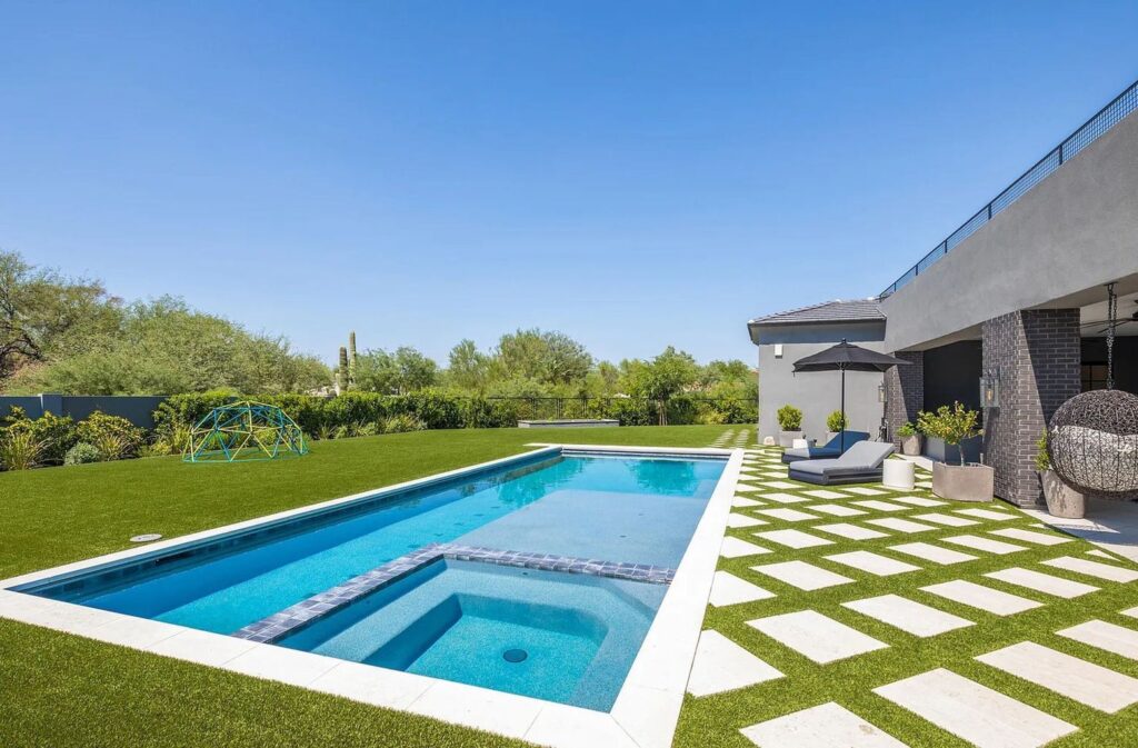 The Home in Scottsdale, a thoughtfully designed modern masterpiece offers pure luxury and the exquisite views of the Sunset through the Mountains is now available for sale. This home located at 23416 N 84th St, Scottsdale, Arizona