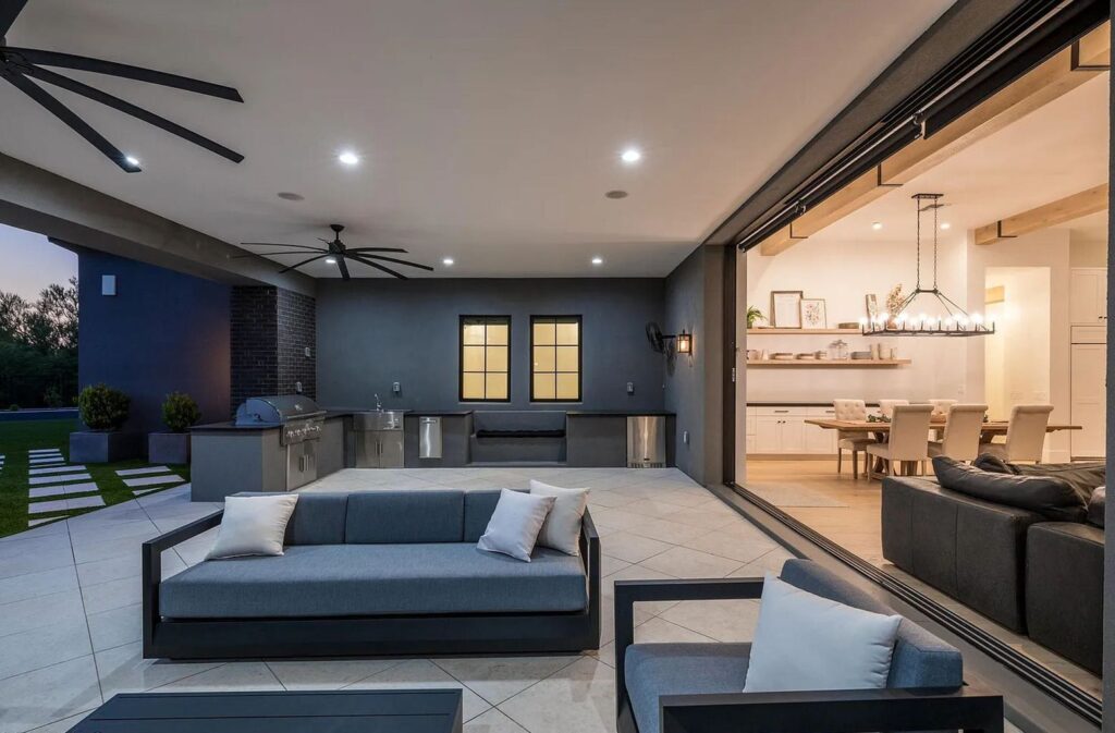 The Home in Scottsdale, a thoughtfully designed modern masterpiece offers pure luxury and the exquisite views of the Sunset through the Mountains is now available for sale. This home located at 23416 N 84th St, Scottsdale, Arizona
