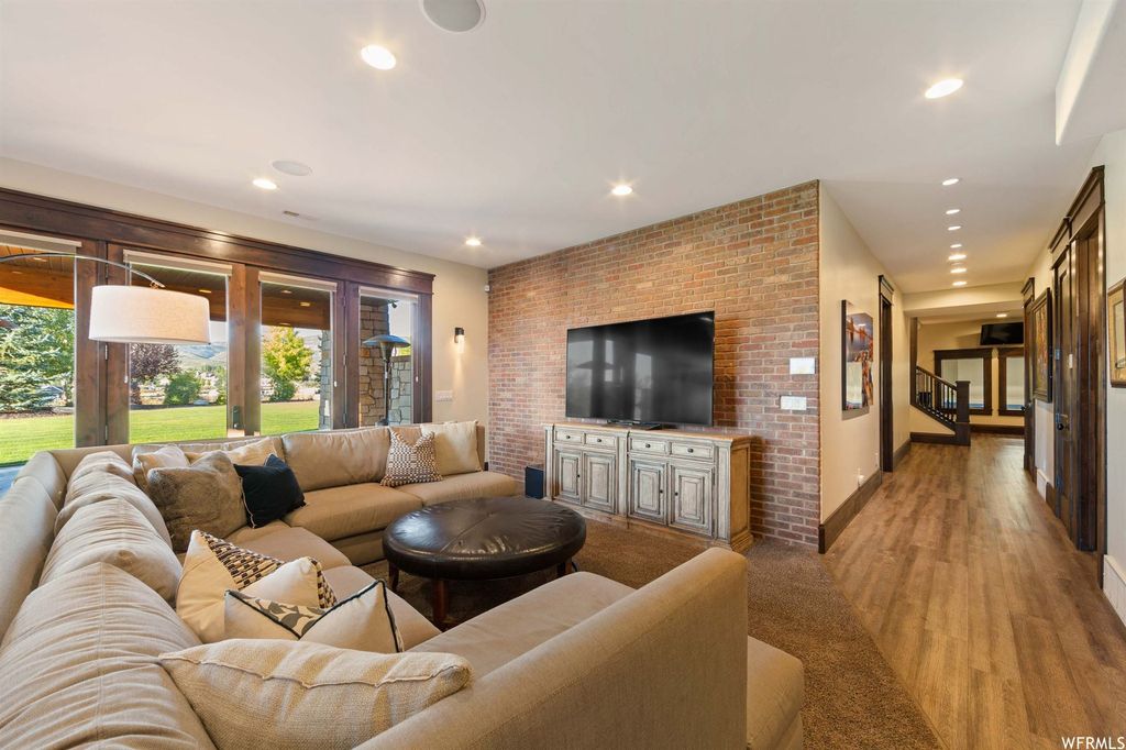 The Home in Heber City, a very special property within the Lake Creek Farms subdivision offers serene privacy with views of the neighborhood, Mayflower, and Mt. Timpanogos is now available for sale. This home located at 1545 Palomino Cir, Heber City, Utah