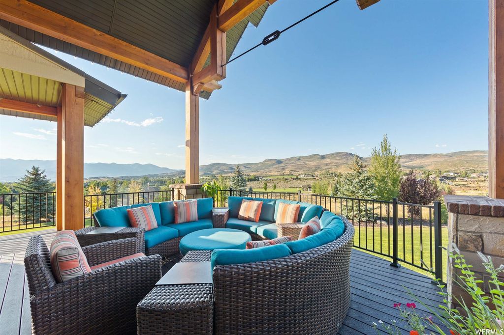 The Home in Heber City, a very special property within the Lake Creek Farms subdivision offers serene privacy with views of the neighborhood, Mayflower, and Mt. Timpanogos is now available for sale. This home located at 1545 Palomino Cir, Heber City, Utah