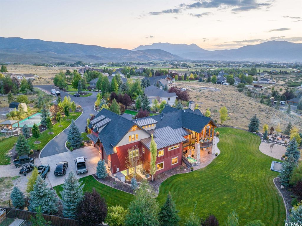 The Home in Heber City, a very special property within the Lake Creek Farms subdivision offers serene privacy with views of the neighborhood, Mayflower, and Mt. Timpanogos is now available for sale. This home located at 1545 Palomino Cir, Heber City, Utah