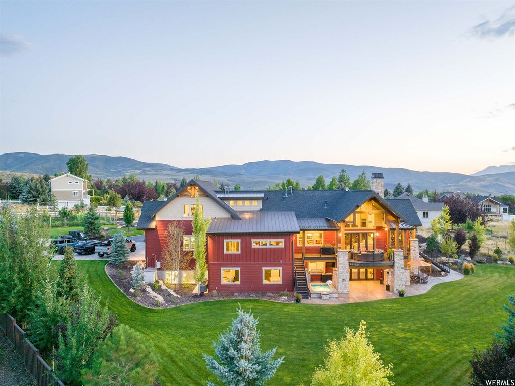 The Home in Heber City, a very special property within the Lake Creek Farms subdivision offers serene privacy with views of the neighborhood, Mayflower, and Mt. Timpanogos is now available for sale. This home located at 1545 Palomino Cir, Heber City, Utah