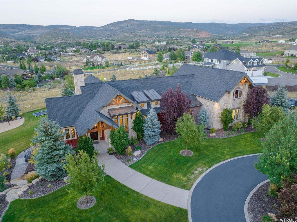 The Home in Heber City, a very special property within the Lake Creek Farms subdivision offers serene privacy with views of the neighborhood, Mayflower, and Mt. Timpanogos is now available for sale. This home located at 1545 Palomino Cir, Heber City, Utah