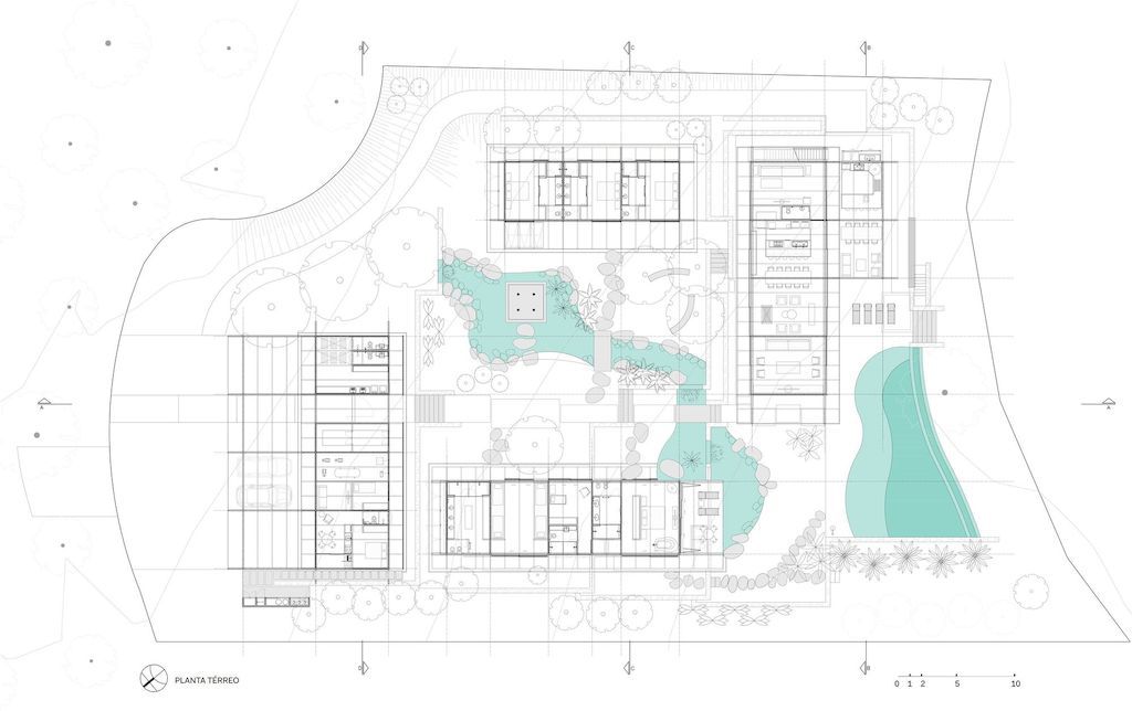 Cozy Home for Leisure House at Fazenda Boa Vista by Nitsche Arquitetos 10