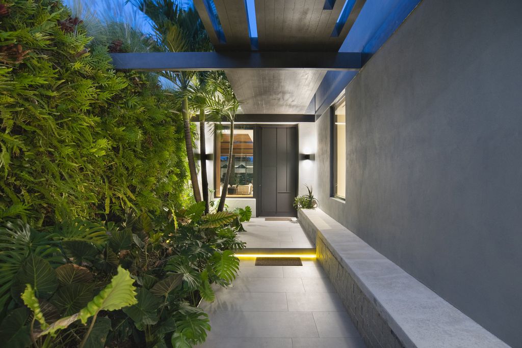 The Villa in Miami Beach, a custom exquisite waterfront home in the prestigious 24H guard gated community Biscayne Pointe offering 60 feet of waterfrontage with new dock is now available for sale. This home located at 8055 Noremac Ave, Miami Beach, Florida
