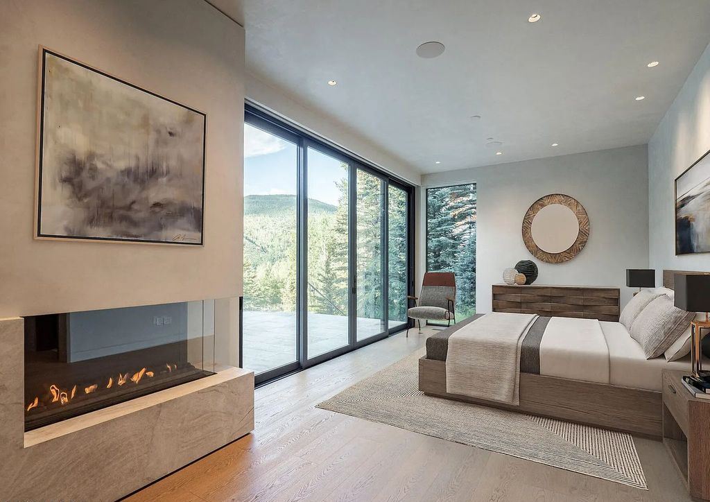 The Home in Vail, an exceptional newly constructed estate boasts expansive mountain views and offers the convenience of being steps to the ski slope and a short walk to Vail Village is now available for sale. This home located at 307 Rockledge Rd, Vail, Colorado