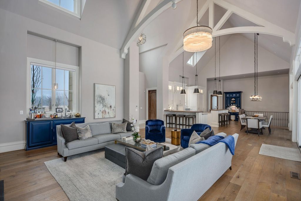 Expect Flawless Luxury Adorning Attention To Every Single Detail This Limestone Masterpiece in South Barrington Lists for 2 13