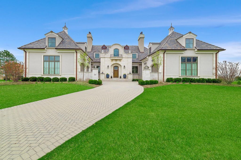 The Home in South Barrington leaves absolutely nothing to be desired, while exuding sophistication and elegance, now available for sale. This home located at 24 Enclave Ct, South Barrington, Illinois