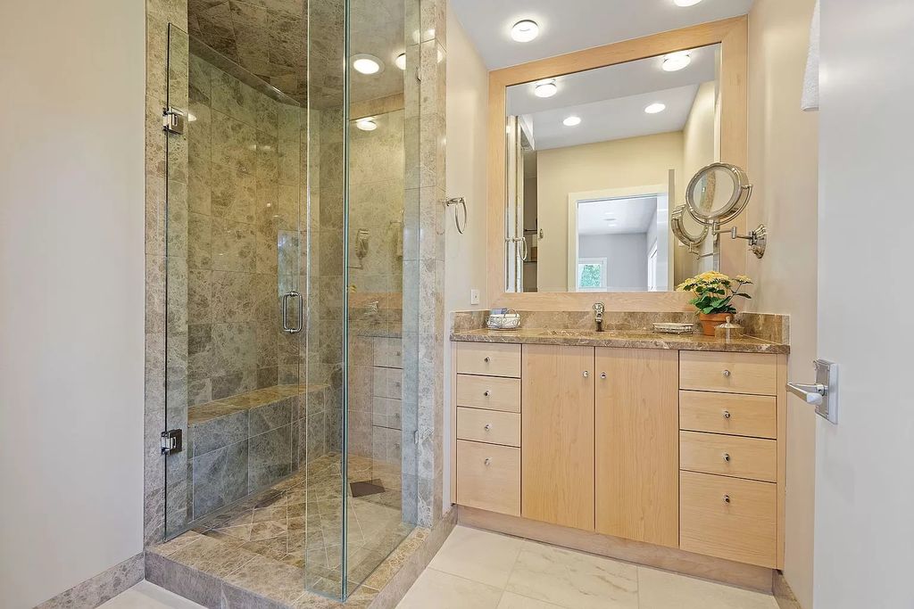 The Estate in Northbrook is a luxurious home featuring dualing staircase, large home office, indoor pool, home theatre, massive kitchen and much more appeal now available for sale. This home located at 925 Morrison Ln, Northbrook, Illinois, offering 06 bedrooms and 08 bathrooms with 8,960 square feet of living spaces. 