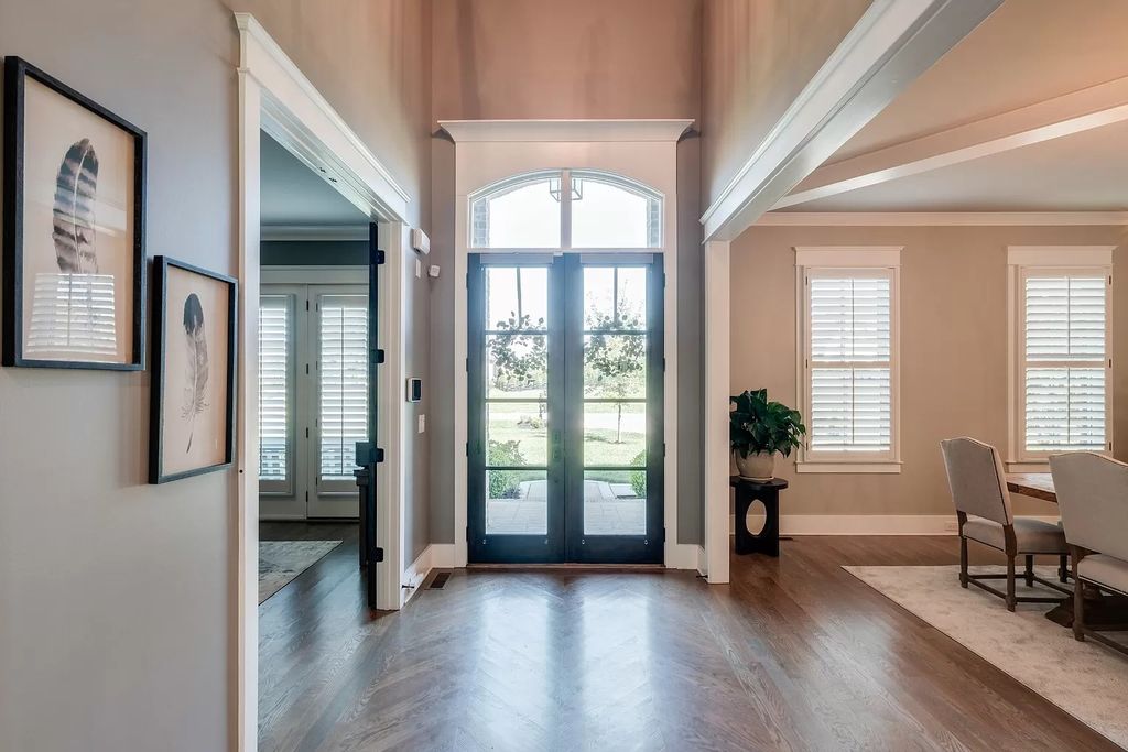The Estate in Franklin is a luxurious home nestled on a peaceful 1.03 acre lot with custom gardens, fully fenced backyard and irrigation now available for sale. This home located at 1045 Buena Vista Dr, Franklin, Tennessee; offering 05 bedrooms and 07 bathrooms with 5,391 square feet of living spaces.