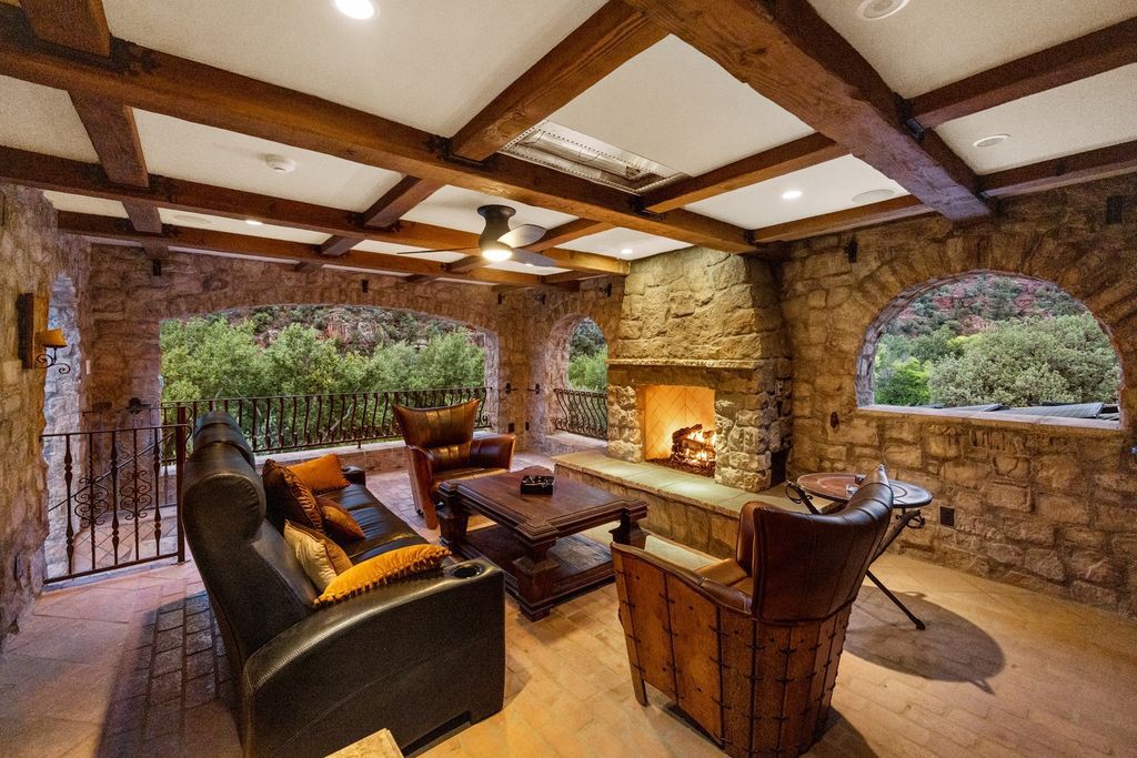 The Villa in Sedona, an exclusive Eagle Mountain Ranch abounds with local wildlife while sparing no modern comforts offering the finest finishes and timeless architecture is now available for sale. This home located at 330 Eagle Mountain Ranch Rd, Sedona, Arizona