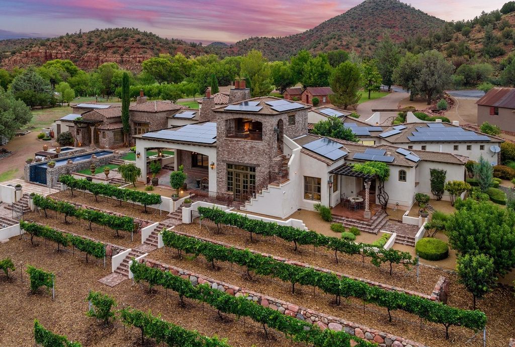 The Villa in Sedona, an exclusive Eagle Mountain Ranch abounds with local wildlife while sparing no modern comforts offering the finest finishes and timeless architecture is now available for sale. This home located at 330 Eagle Mountain Ranch Rd, Sedona, Arizona