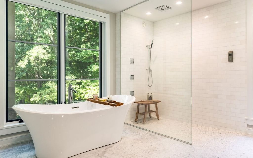 The Home in Greenwich is designed for seamless indoor/outdoor entertaining with resort-style amenities, now available for sale. This home located at 7 Dwight Ln, Greenwich, Connecticut