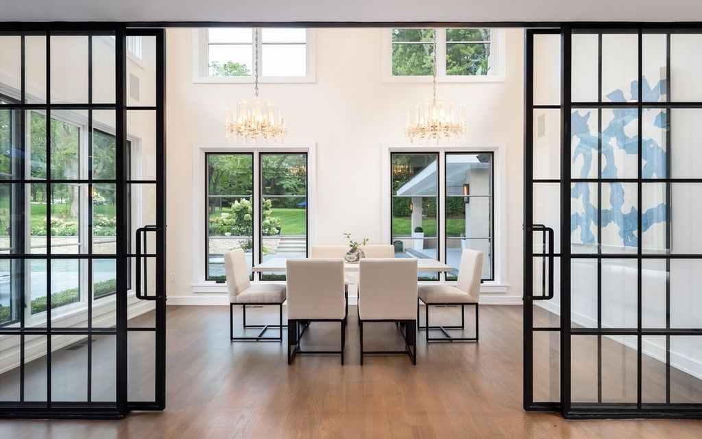 The Home in Greenwich is designed for seamless indoor/outdoor entertaining with resort-style amenities, now available for sale. This home located at 7 Dwight Ln, Greenwich, Connecticut