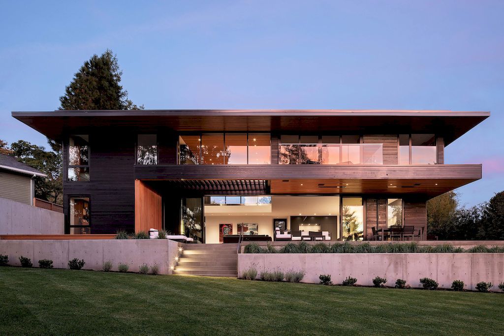 Maple Rock Residence Aesthetic Space to Entertain by Scott Edwards 10