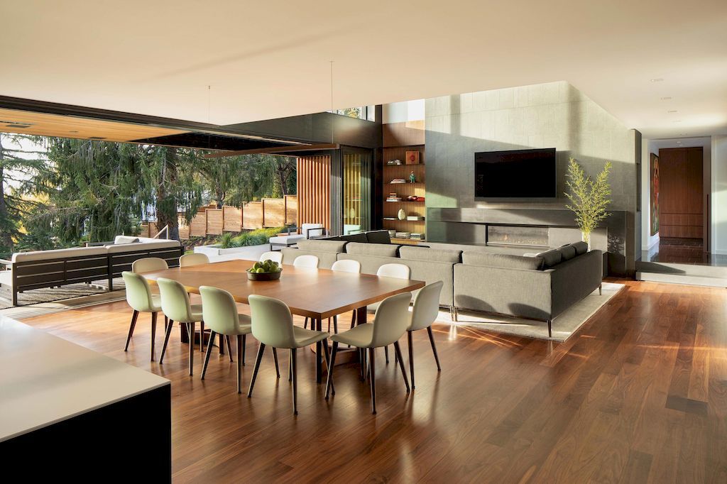 Maple Rock Residence Aesthetic Space to Entertain by Scott Edwards 12