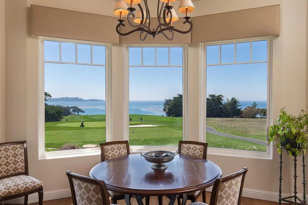 The Villa in Pebble Beach, a one-of-a-kind golf estate on one of the most intimate and extraordinary locations boasting expansive views of Carmel Beach and Point Lobos to the south and Stillwater Cove and Pescadero Point to the north is now available for sale. This home located at 3422 Seventeen Mile Dr, Pebble Beach, California