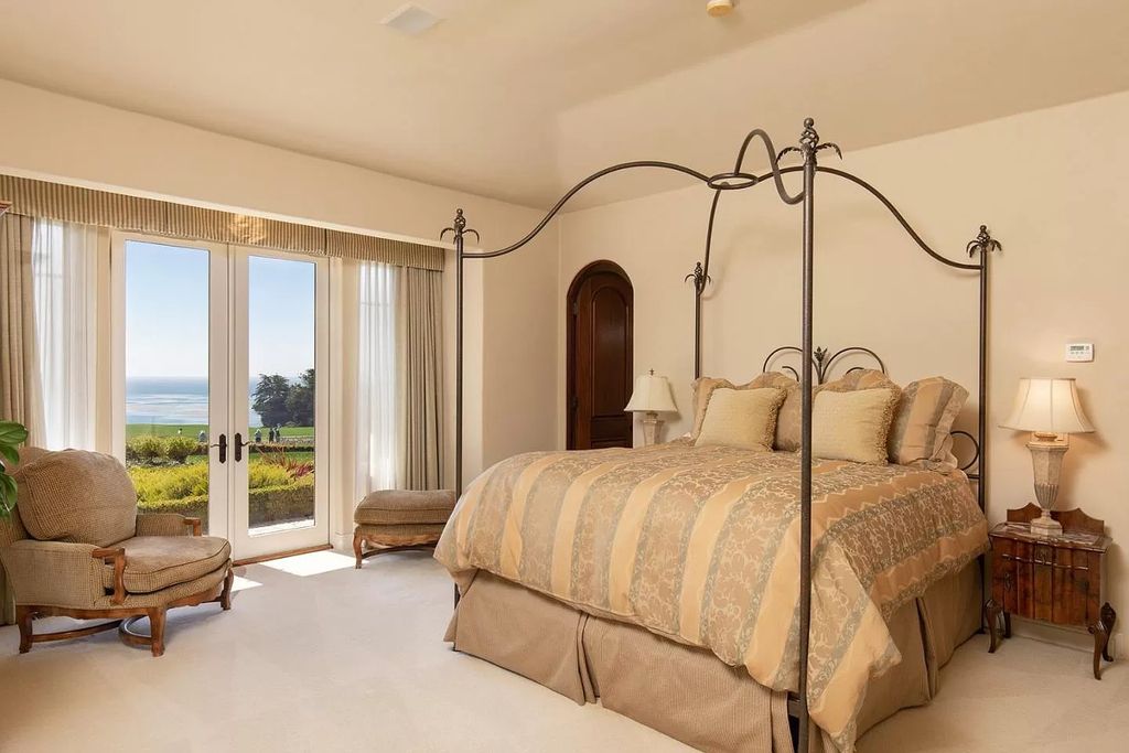The Villa in Pebble Beach, a one-of-a-kind golf estate on one of the most intimate and extraordinary locations boasting expansive views of Carmel Beach and Point Lobos to the south and Stillwater Cove and Pescadero Point to the north is now available for sale. This home located at 3422 Seventeen Mile Dr, Pebble Beach, California
