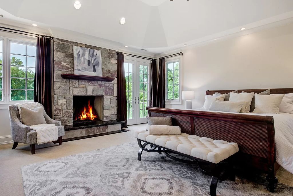 The Home in Winnetka is surrounded with picturesque perennial flower and organic vegetable gardens, lush grounds, now available for sale. This home located at 102 Longmeadow Rd, Winnetka, Illinois