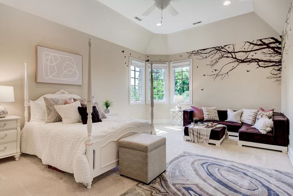 The Home in Winnetka is surrounded with picturesque perennial flower and organic vegetable gardens, lush grounds, now available for sale. This home located at 102 Longmeadow Rd, Winnetka, Illinois