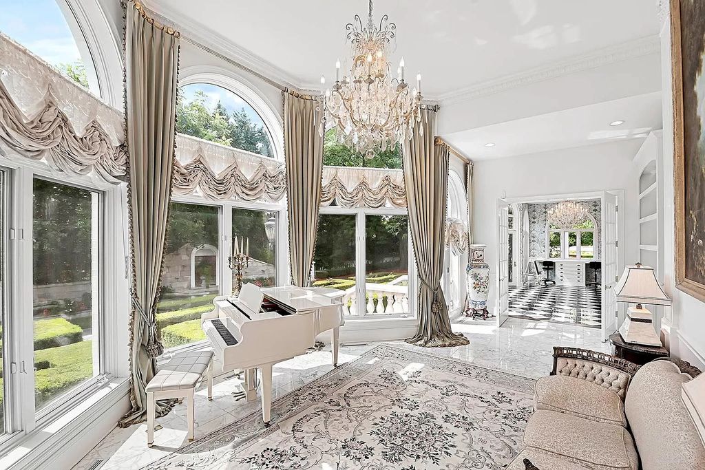 The Estate in Oak Brook is a luxurious home surrounded by beautifully manicured professionally landscaped gardens now available for sale. This home located at 704 Deer Trail Ln, Oak Brook, Illinois; offering 08 bedrooms and 10 bathrooms with 16,981 square feet of living spaces.