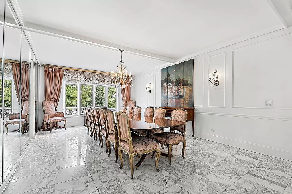 The Estate in Oak Brook is a luxurious home surrounded by beautifully manicured professionally landscaped gardens now available for sale. This home located at 704 Deer Trail Ln, Oak Brook, Illinois; offering 08 bedrooms and 10 bathrooms with 16,981 square feet of living spaces.