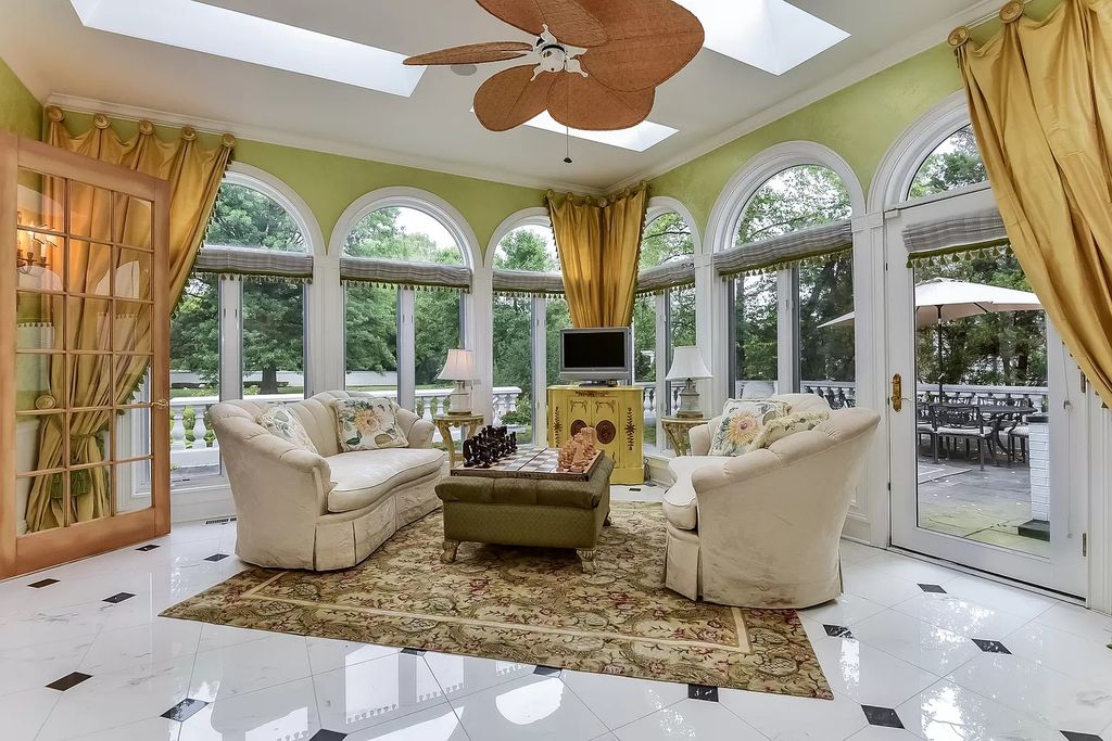 The Estate in Oak Brook is a luxurious home surrounded by beautifully manicured professionally landscaped gardens now available for sale. This home located at 704 Deer Trail Ln, Oak Brook, Illinois; offering 08 bedrooms and 10 bathrooms with 16,981 square feet of living spaces.