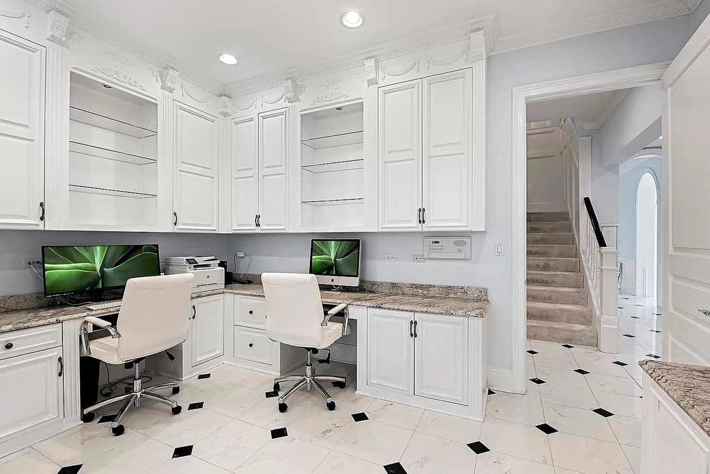 The Estate in Oak Brook is a luxurious home surrounded by beautifully manicured professionally landscaped gardens now available for sale. This home located at 704 Deer Trail Ln, Oak Brook, Illinois; offering 08 bedrooms and 10 bathrooms with 16,981 square feet of living spaces.