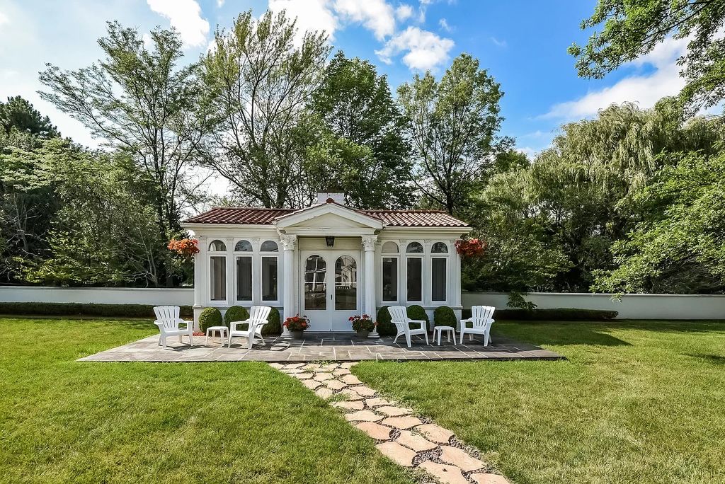 The Estate in Oak Brook is a luxurious home surrounded by beautifully manicured professionally landscaped gardens now available for sale. This home located at 704 Deer Trail Ln, Oak Brook, Illinois; offering 08 bedrooms and 10 bathrooms with 16,981 square feet of living spaces.
