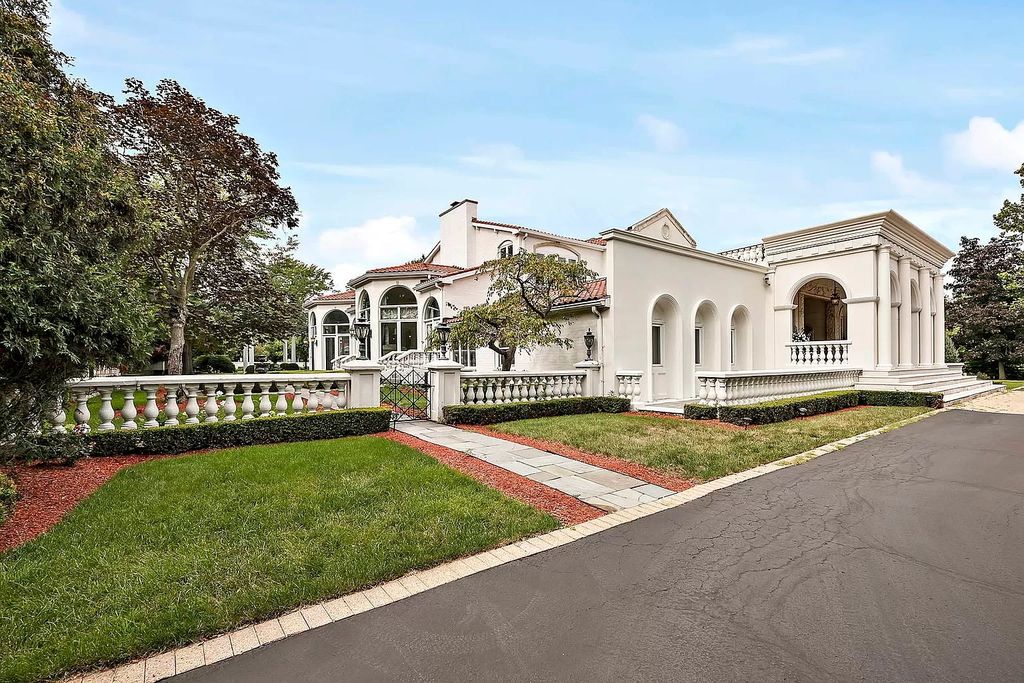 The Estate in Oak Brook is a luxurious home surrounded by beautifully manicured professionally landscaped gardens now available for sale. This home located at 704 Deer Trail Ln, Oak Brook, Illinois; offering 08 bedrooms and 10 bathrooms with 16,981 square feet of living spaces.