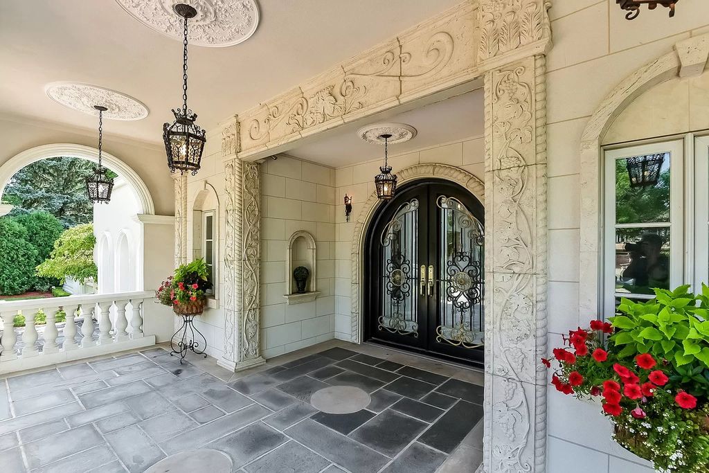 The Estate in Oak Brook is a luxurious home surrounded by beautifully manicured professionally landscaped gardens now available for sale. This home located at 704 Deer Trail Ln, Oak Brook, Illinois; offering 08 bedrooms and 10 bathrooms with 16,981 square feet of living spaces.