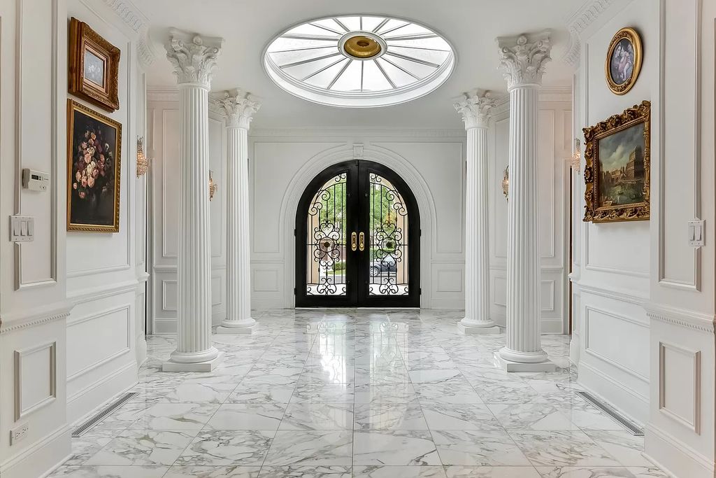 The Estate in Oak Brook is a luxurious home surrounded by beautifully manicured professionally landscaped gardens now available for sale. This home located at 704 Deer Trail Ln, Oak Brook, Illinois; offering 08 bedrooms and 10 bathrooms with 16,981 square feet of living spaces.
