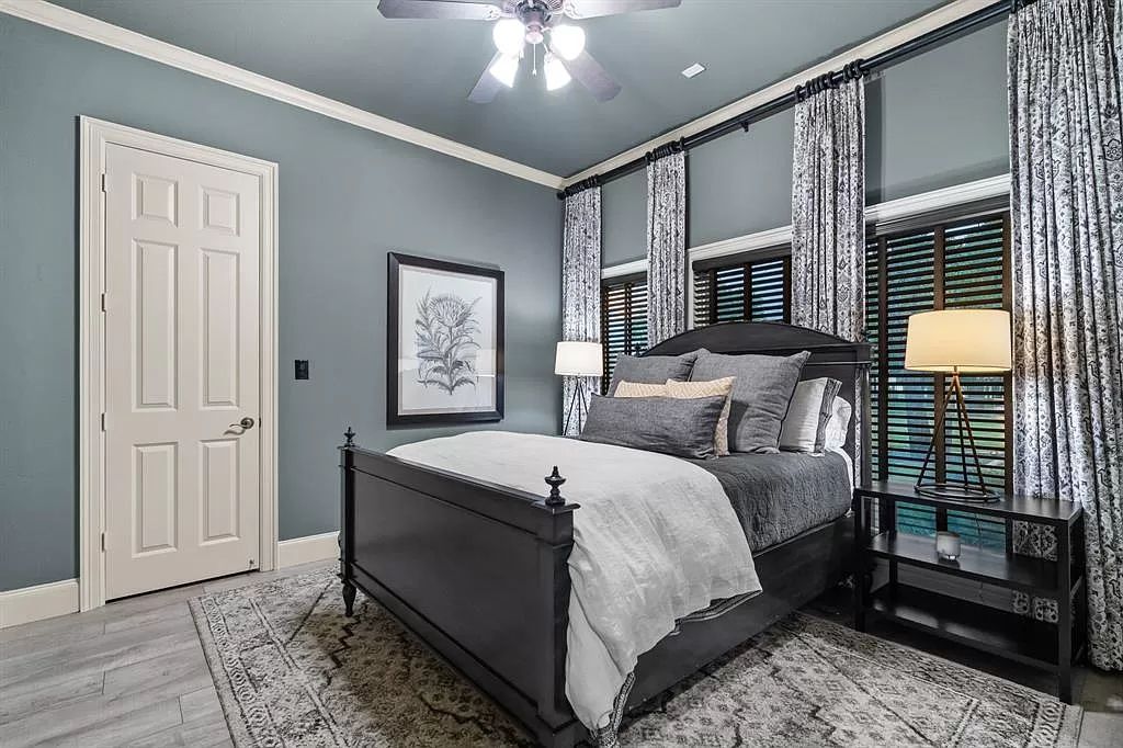 The Estate in Argyle, a stunning home with tranquil setting and a stocked pond offering outdoor oasis with ample covered area with fireplace and both a barbecue and smoker perfect for entertaining is now available for sale. This home located at 1000 Roadrunner Rd, Argyle, Texas