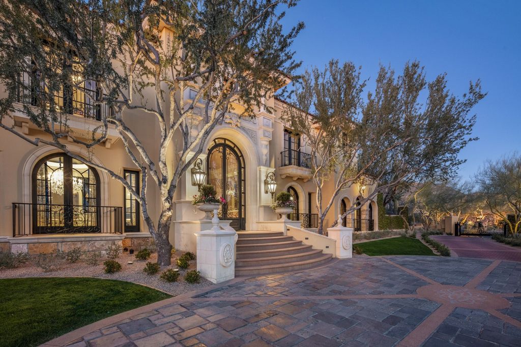 The Mansion in Scottsdale, an exceptional and gracious estate built by Salcito Custom Homes and designed by renowned Architect Dale Gardon delivering both luxury and comfort is now available for sale. This home located at 20715 N 103rd Pl, Scottsdale, Arizona