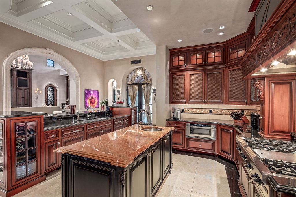 The Mansion in Scottsdale, an exceptional and gracious estate built by Salcito Custom Homes and designed by renowned Architect Dale Gardon delivering both luxury and comfort is now available for sale. This home located at 20715 N 103rd Pl, Scottsdale, Arizona