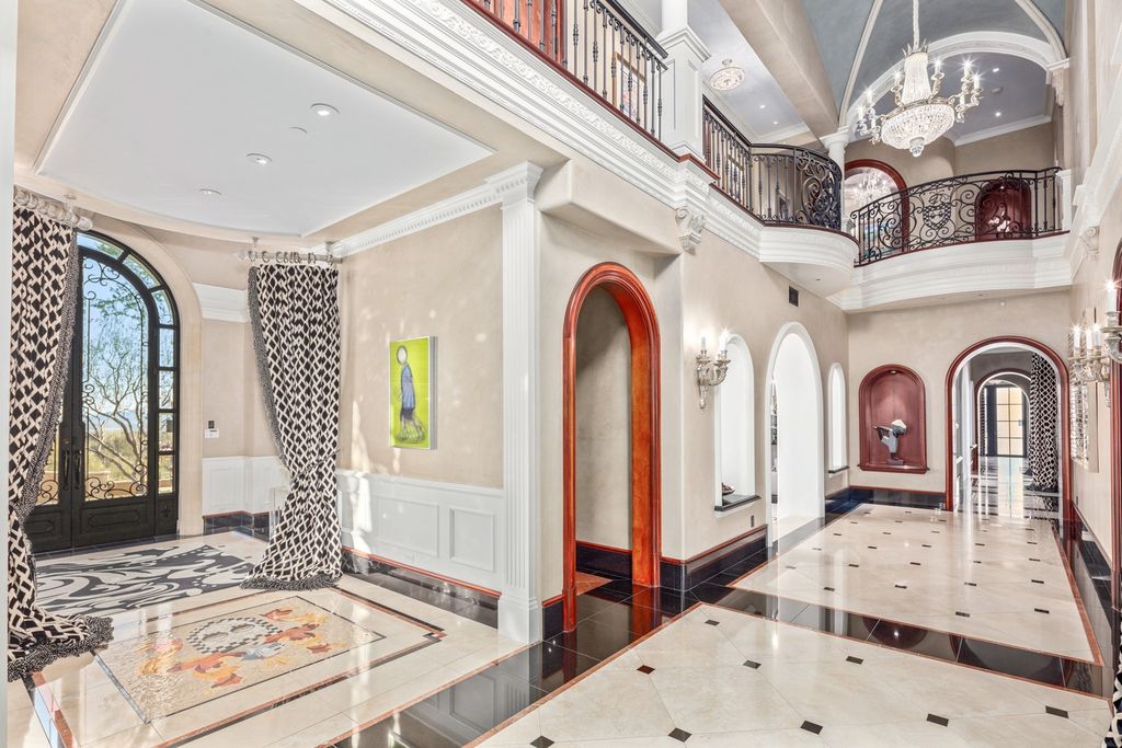 The Mansion in Scottsdale, an exceptional and gracious estate built by Salcito Custom Homes and designed by renowned Architect Dale Gardon delivering both luxury and comfort is now available for sale. This home located at 20715 N 103rd Pl, Scottsdale, Arizona