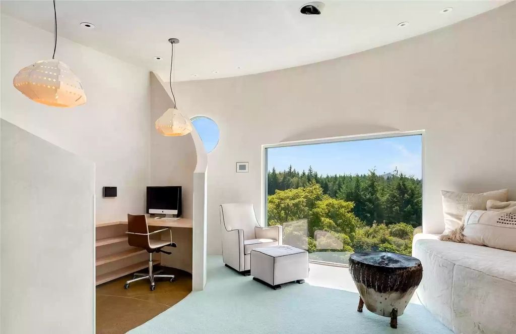 The Home in Tenino  atop 85 acres of stunning land with sustainable gardens, saltwater pool and archery range, now available for sale. This home located at 7415 Nanitch Lane SE, Tenino, Washington