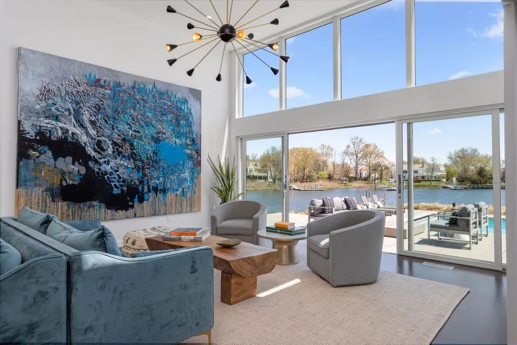 The Home in Rumson was professionally designed & curated by the creative duo behind the Drip Castle Estate Collection, now available for sale. This home located at 59 Wardell Avenue, Rumson, New Jersey