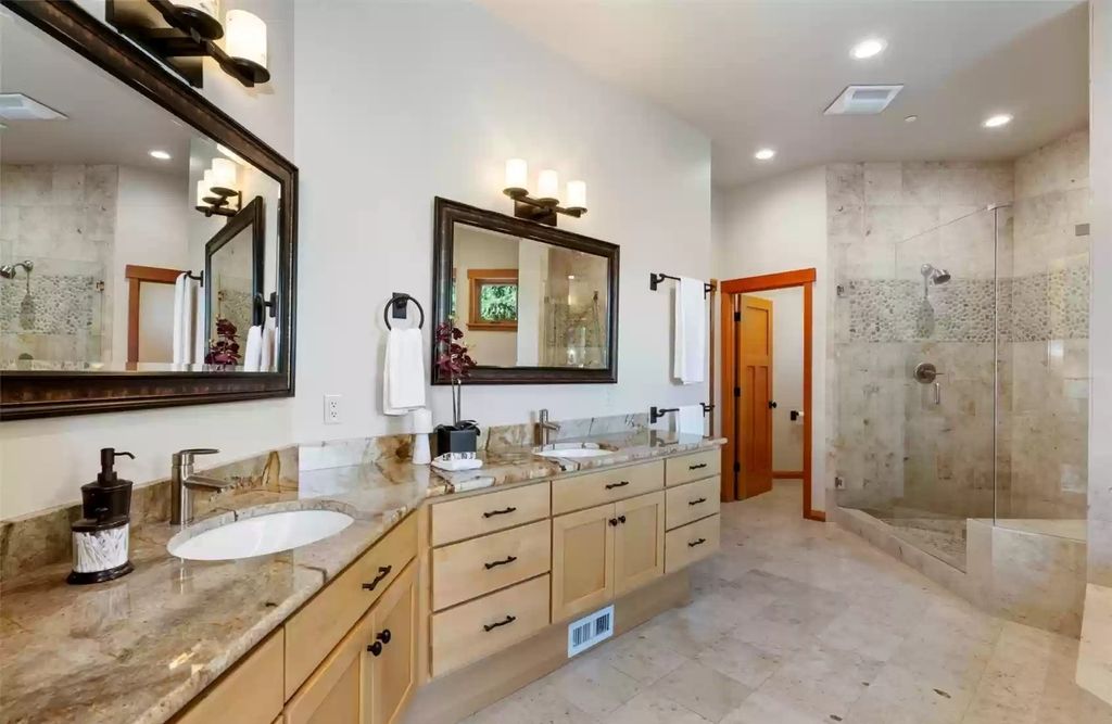 The Estate in North Bend is a luxurious home featuring gorgeous finishes and ideal spaces for a wide choice of entertainment now available for sale. This home located at 16331 Reserve Drive SE, North Bend, Washington; offering 04 bedrooms and 04 bathrooms with 5,710 square feet of living spaces. 
