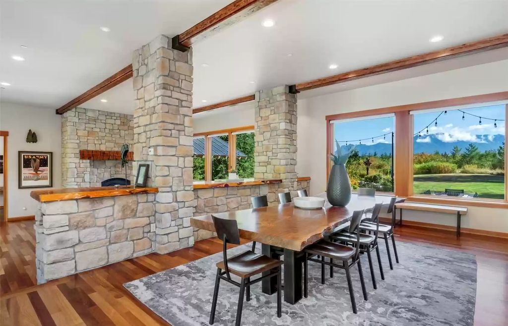 The Estate in North Bend is a luxurious home featuring gorgeous finishes and ideal spaces for a wide choice of entertainment now available for sale. This home located at 16331 Reserve Drive SE, North Bend, Washington; offering 04 bedrooms and 04 bathrooms with 5,710 square feet of living spaces. 