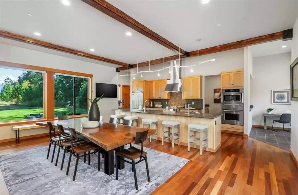 The Estate in North Bend is a luxurious home featuring gorgeous finishes and ideal spaces for a wide choice of entertainment now available for sale. This home located at 16331 Reserve Drive SE, North Bend, Washington; offering 04 bedrooms and 04 bathrooms with 5,710 square feet of living spaces. 
