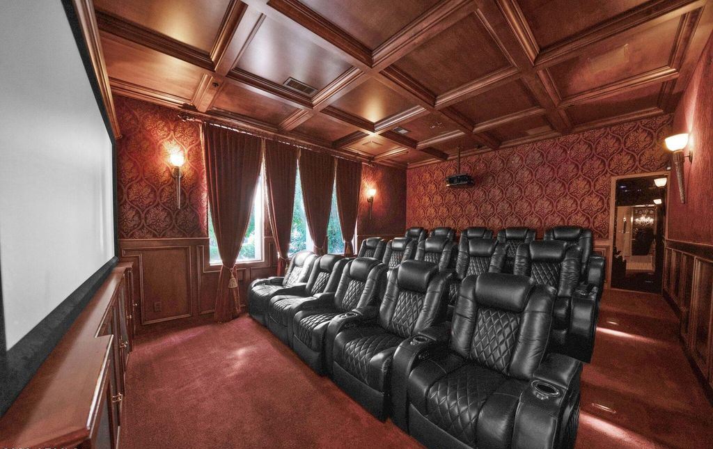 The Estate in Mesa, a an entertainer's dream designed for resort-like living with over 14,000 square feet of pure luxury offering a lush formally landscaped sanctuary and countless amenities is now available for sale. This home located at 1550 N 40th St UNIT 14, Mesa, Arizona