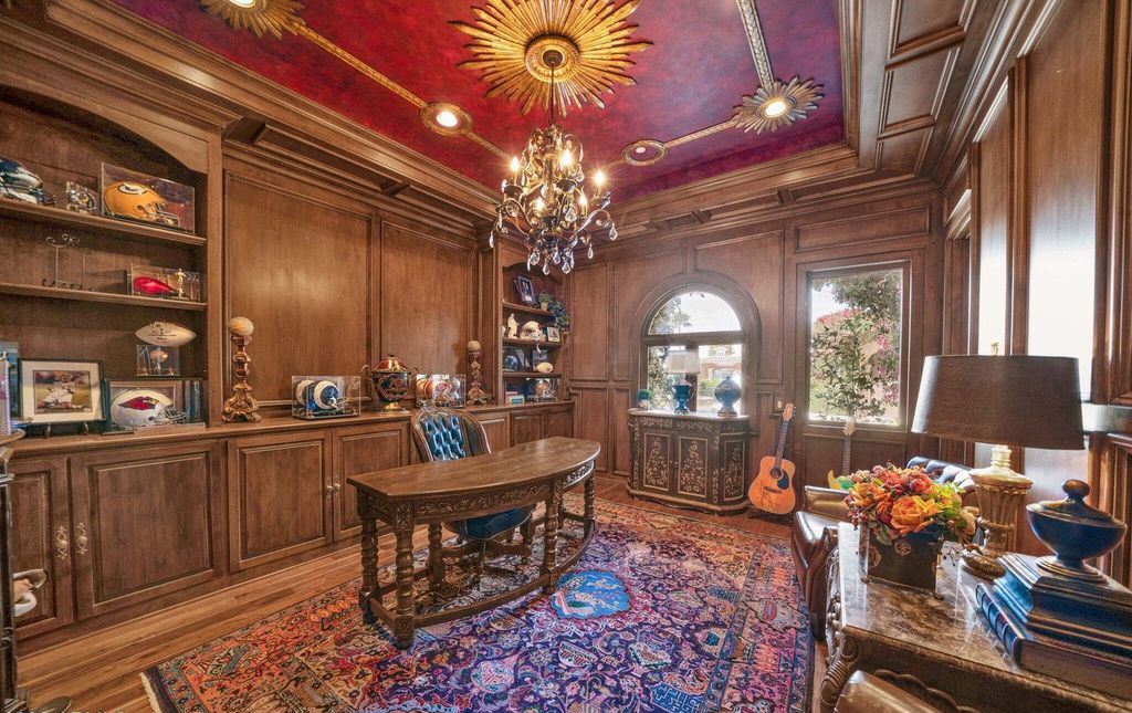 The Estate in Mesa, a an entertainer's dream designed for resort-like living with over 14,000 square feet of pure luxury offering a lush formally landscaped sanctuary and countless amenities is now available for sale. This home located at 1550 N 40th St UNIT 14, Mesa, Arizona