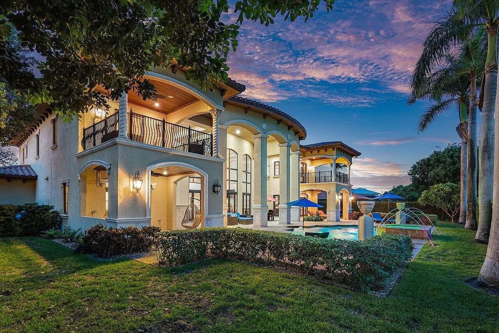 The Villa in Fort Lauderdale, a luxurious contemporary Mediterranean home overlooking the Coral Ridge Country Club Golf Course with resort style amenities is now available for sale. This home located at 4711 NE 25th Ave, Fort Lauderdale, Florida