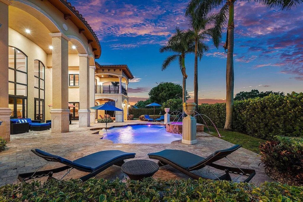 The Villa in Fort Lauderdale, a luxurious contemporary Mediterranean home overlooking the Coral Ridge Country Club Golf Course with resort style amenities is now available for sale. This home located at 4711 NE 25th Ave, Fort Lauderdale, Florida