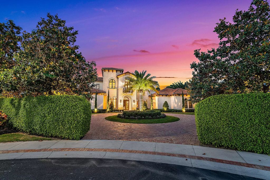 The Home in Palm Beach Gardens, a private custom estate on the largest homesite within Frenchman's Reserve offering luxurious amenities for both living and entertaining is now available for sale. This home located at 667 Hermitage Cir, Palm Beach Gardens, Florida