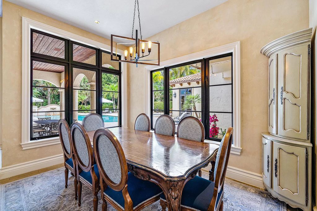 The Home in Palm Beach Gardens, a private custom estate on the largest homesite within Frenchman's Reserve offering luxurious amenities for both living and entertaining is now available for sale. This home located at 667 Hermitage Cir, Palm Beach Gardens, Florida