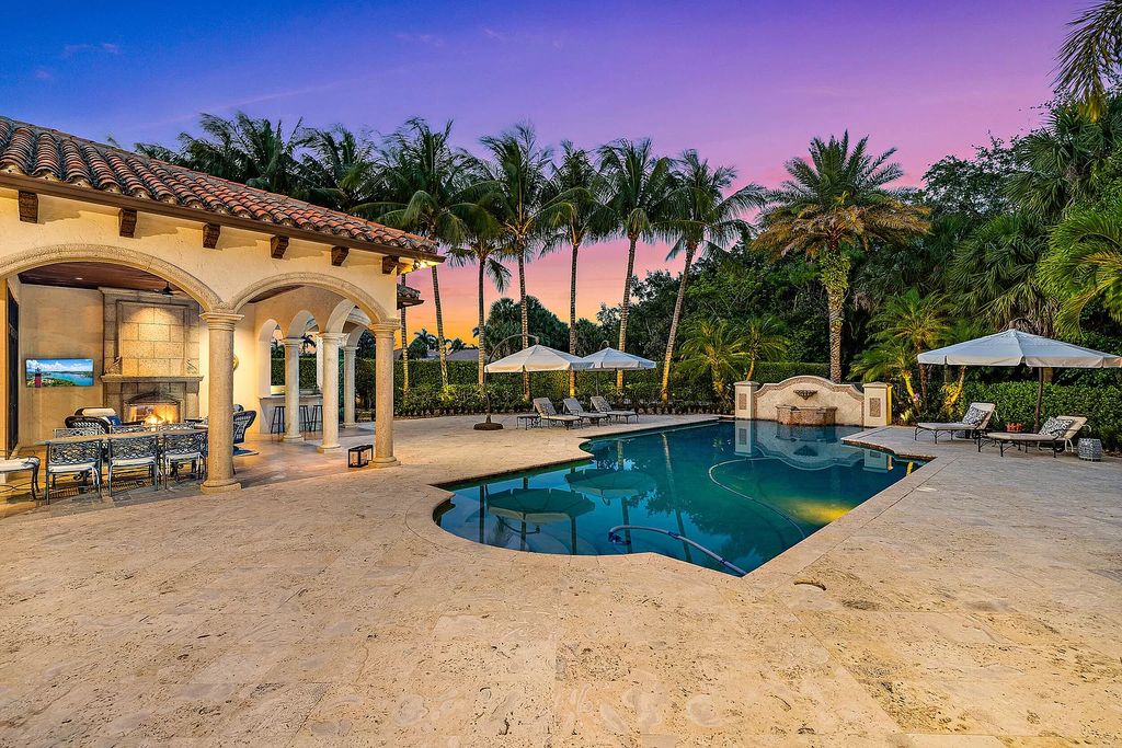 The Home in Palm Beach Gardens, a private custom estate on the largest homesite within Frenchman's Reserve offering luxurious amenities for both living and entertaining is now available for sale. This home located at 667 Hermitage Cir, Palm Beach Gardens, Florida